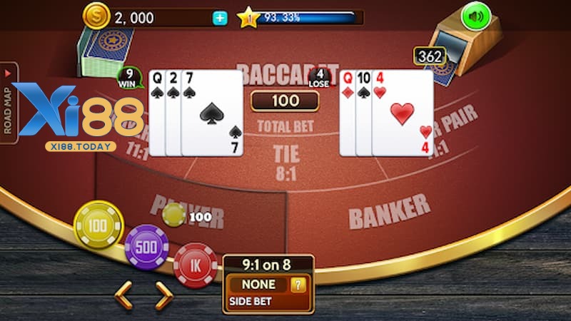 Các cửa đặt cược cơ bản trong Baccarat Các cửa đặt cược cơ bản trong Baccarat