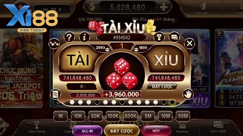 Tài xỉu – Ăn tiền trong phút mốt Tài xỉu – Ăn tiền trong phút mốt