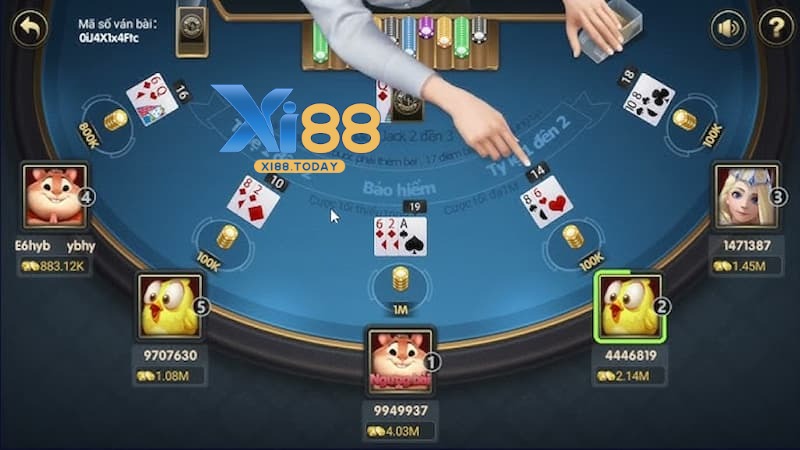 Hướng dẫn cách chơi xì dách Xi88